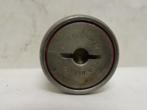 Smith HCS-31-X-17; Flat Cam Follower; 1" Roller OD 5/8" Width