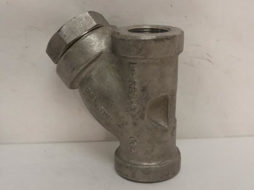 Mueller 581SS-1; Steam Y-Trap; SS; 1" NPT; 600WOG