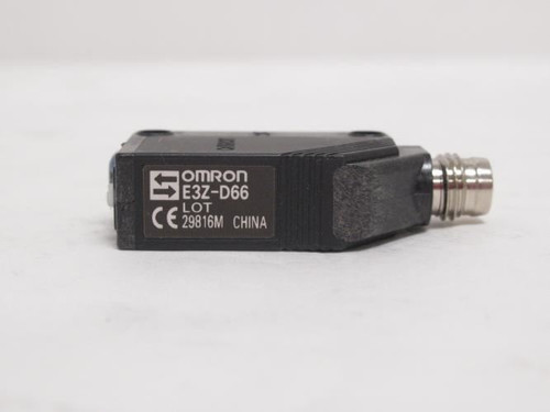 Omron E3Z-D66; Diffuse PE Sensor W/Cable; 12-24VDC
