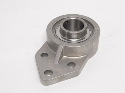 IPTCI SUCFB207-23; Bracket Mount Bearing SS; 1-7/16"ID; 3-Bolt