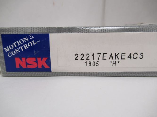 NSK 2217EAKE4C3; Spherical Roller Bearing 85mmID x 150mmOD