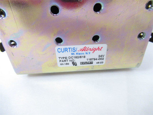 Curtis Albright 116794-002; Contactor 24V for Crown