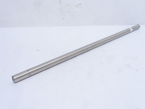 Ross 8812610002; Auxiliary Roller Shaft SS; 5/8"OD x 19" Long