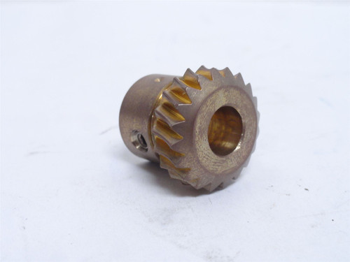 JBT 20-8213; Bronze Worm Gear; 20 Teeth; 3/8"ID; 15/16"OD