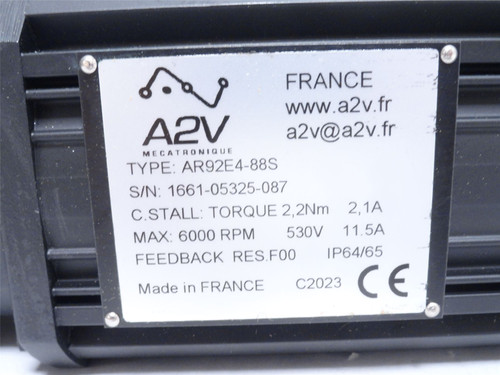 A2V AR92E4-88S; Servo Motor; HANDTMANN 9049567