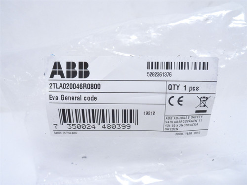 ABB 2TLA020046R0800; Non-Contact Eden Safety Switch
