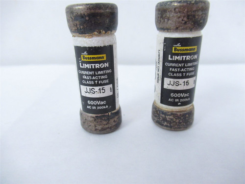 Bussmann JJS-15; Lot-2 Fuse 15A 600Vac