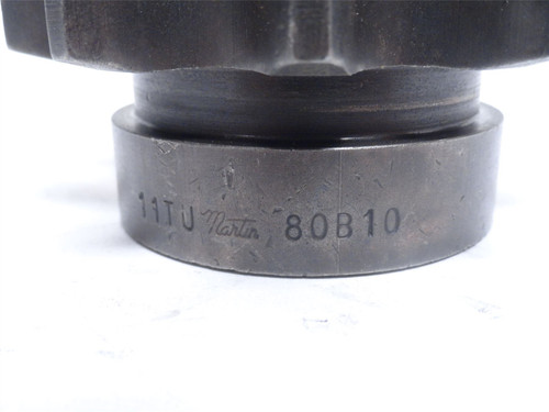 Martin 80B10-1"-IDLER; Bronze Bushed Idler Sprocket  #80; 10T