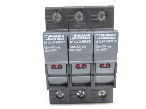 Phoenix UK 10;3-CC HESILED; Terminal Block Connector Fuse30A
