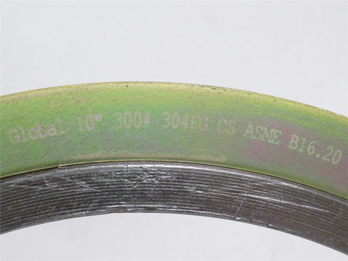 Global  1000304SFG; Spiral Wound Gasket; Size: 10"