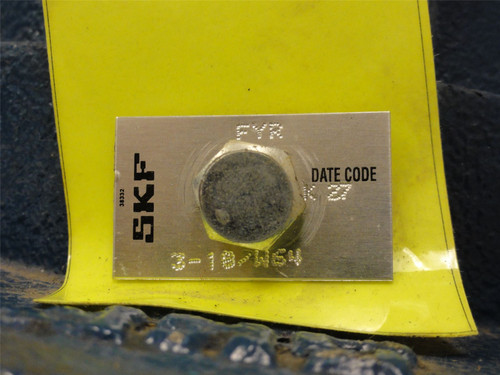 SKF FYR 3-18/W64; Flange Mount Roller Bearing; 3.00" Bore