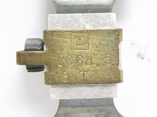 Square D CC68.5; Overload Thermal Unit Series: CC