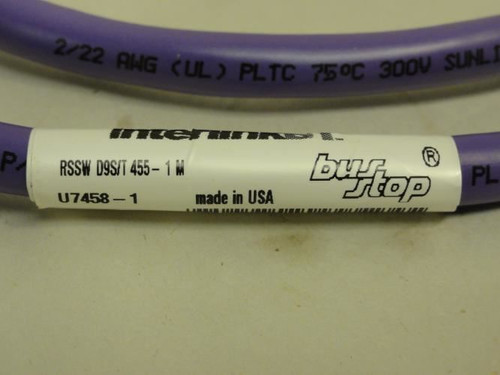 Interlink U7458-1; Network Connection Cable RSSW D9S/T 455; 1m L