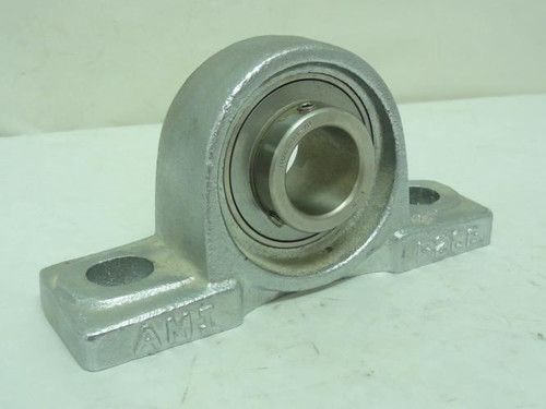 AMI MUCLP206-18NP; Pillow Block Bearing 1-1/8"ID; 2-Bolt