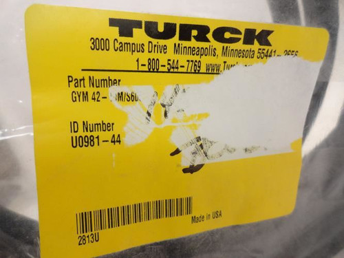 Turck GYM 42-10M/S600; Dough Pump Cable