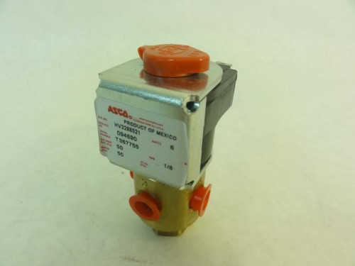 Asco HV2288521; Solenoid Valve; 6W; 50PSI; 1/8" NPT
