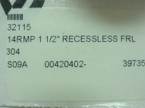 MFG- 14RMP-G150; Roll-On Expanding Clamp Ferrule 1-1/2"; SS-304