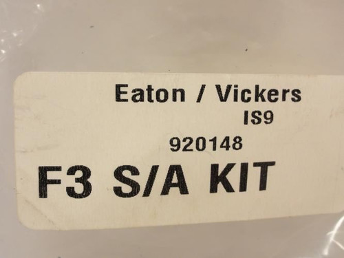 Eaton 920148; Vickers Repair/Service Seal Kit -F3 S/A KIT