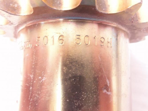 Martin 5016-5019H-50mm; Dual Sprocket; # 50; 16/19Teeth; 50mm Bore