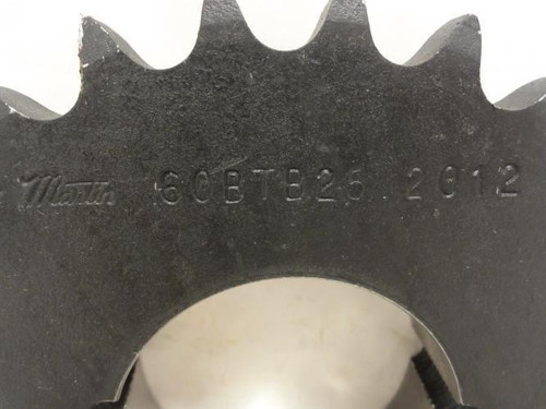 Martin 60BTB25-2012; Bushed Sprocket # 60; 25Teeth