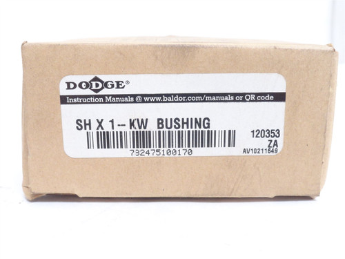 Dodge SH X 1-KW; QD Bushing 120353; 1"ID x 2-11/16" Flange OD