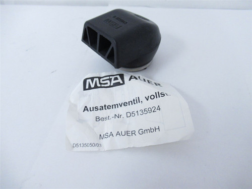MSA Auer D5135924; Exhaust Valve Level A Suit - Face Mask