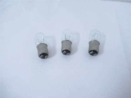 Grainger 4VCW9; Lot-3 Minature Light Bulb 7W 120V