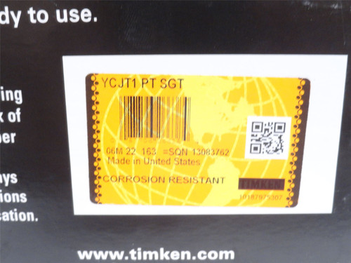 Timken YCJT1 PT SGT; Polymer Flange Bearing; 1"ID; 2-Bolt