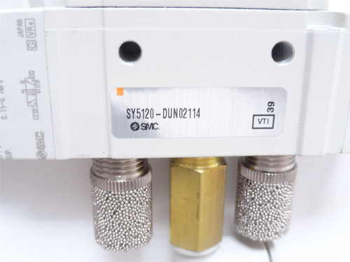 SMC SY5120-DUN02114; Solenoid Valve Assy; 0.15-0.7MPa; 24VDC