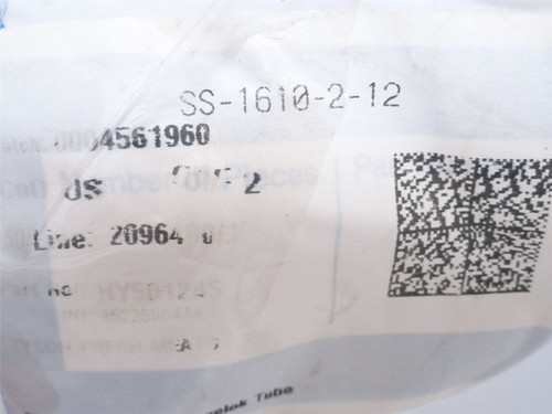 Swagelok SS-1610-2-12; Elbow Fitting; SS; 90Deg; 1"  x 3/4NPT