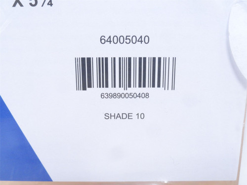 Radnor 64005040; Polygold Shade 10 Polycarbonate Filter Lens