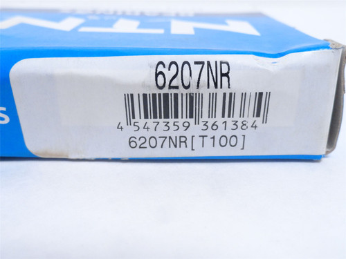 NTN 6207NR; Ball Bearing 35mmID x 72mmOD x 17mmW