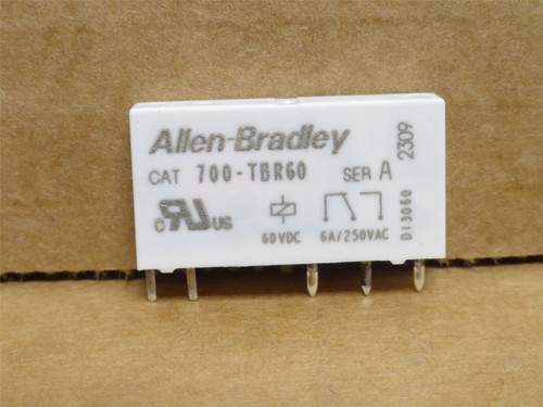 Allen-Bradley 700-TBR60; Relay; 6A; 250VAC/60VDC; SPDT; 5-Pin
