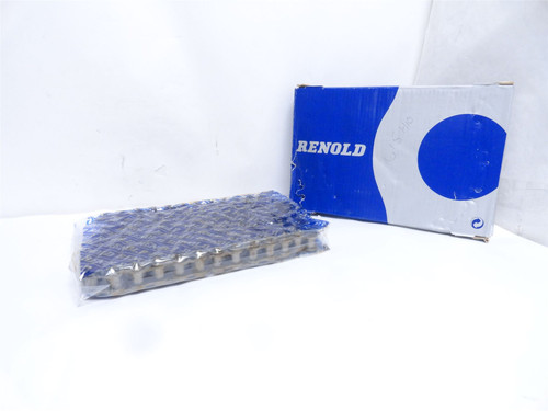 Renold 80A1CX10FT; Steel Roller Chain #80; Cottered; 10' Long