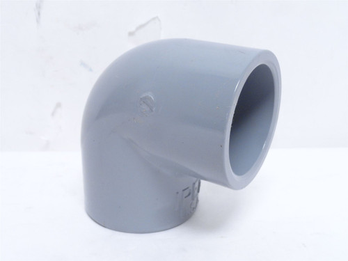 IPEX 806-015C; PVC Pipe Elbow; 90Deg; 1-1/2" Socket; Sch: 80