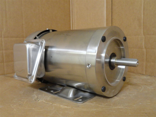 Leeson C6T17WK41A; AC Motor 191558; SS;1HP; 230/460V; 1800RPM