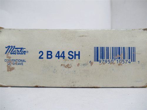 Martin 2 B 44 SH; Bushed V-Belt Pulley 2Gr Size: A;B; 4.75"OD