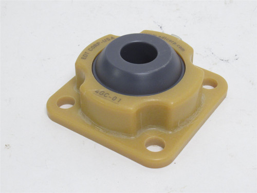 EDT SP1554-01; Polymer Flange Bearing; 3/4"ID; 4-Bolt