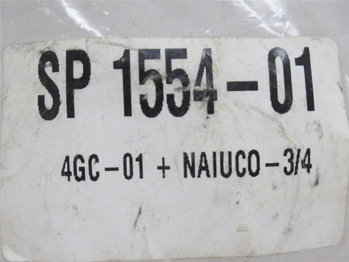 EDT SP1554-01; Polymer Flange Bearing; 3/4"ID; 4-Bolt