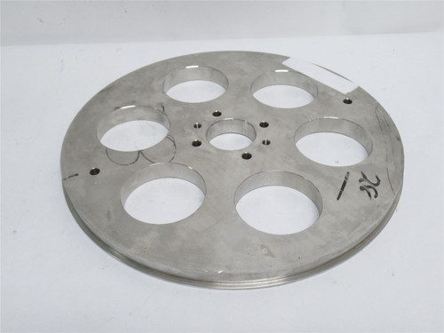 Grote 1076511; Blade Pully; SS; 12-3/8"OD; 1-7/8"ID