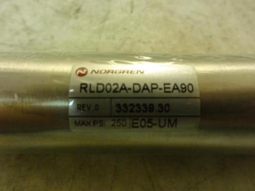 Norgren RLD02A-DAP-EA90; Pneumatic Cylinder 250Psi Max