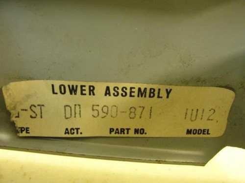 Powers 590-871; Temperature Regulator Lower Assembly