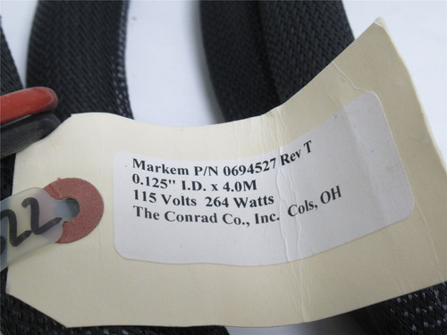 Markem 694527; Hose Assembly; 12' Length