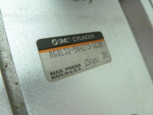 SMC MGQL32-50-273-XC18; Pneumatic Cylinder Assembly