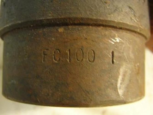 Maurey FC100 1; Hub; 1"ID; 2-1/2" OD; 1-3/8" Length Thru