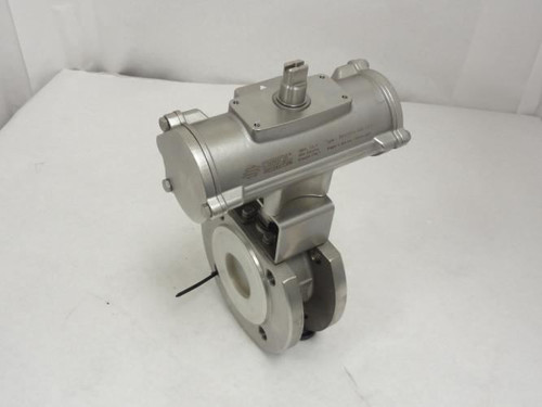 Omal A0445X09; Actuated/Flanged Ball Valve SS; 1-7/8"ID