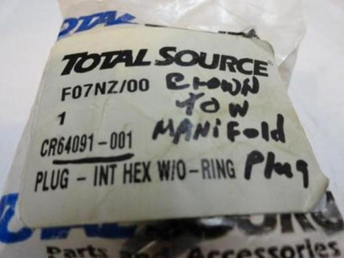 Total Source F07NZ/00; Plug Manifold