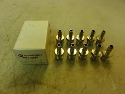 Norgren 291170948; Box-10 Hose Adapters 1/2" BSP1