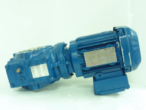 SEW-EuroDrive SA47DRS71M4; Motor Gearbox; .75HP; 38:1 Ratio