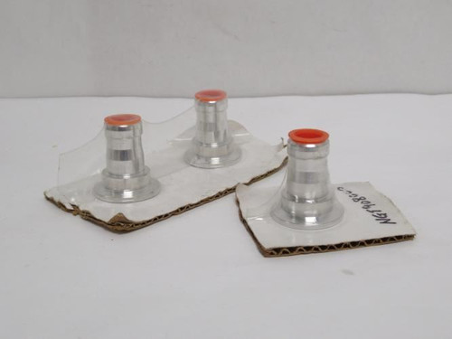 Kurt J Lesker QF25-100-H; Lot-3; Aluminum Hose Adapters